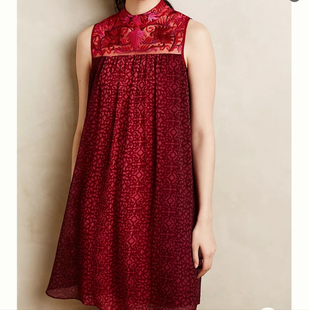 Niki Tlahajan (Anthropologie) Amara Swing Dress